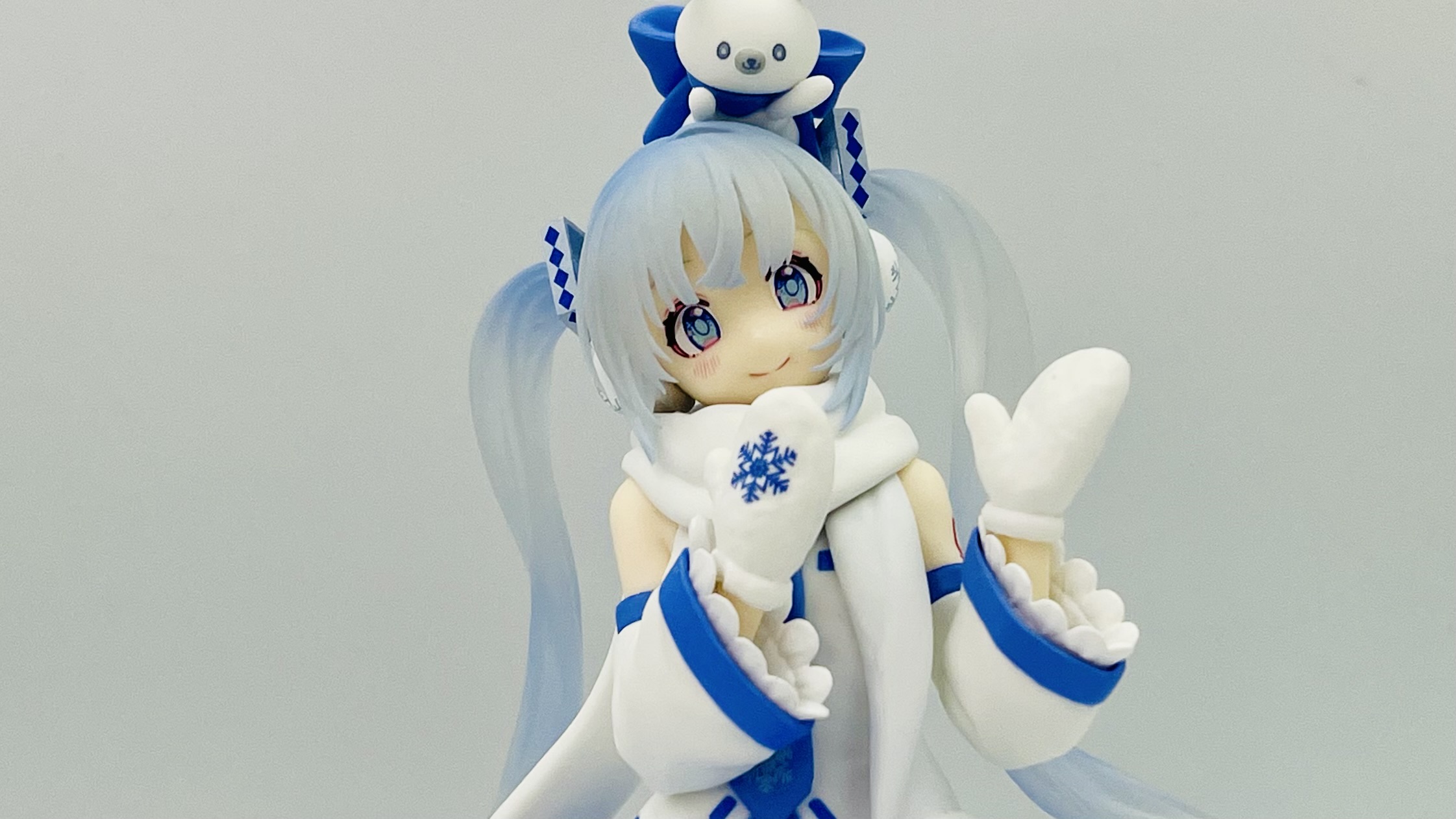 初音ミク　ぬーどるストッパーフィギュア　雪ミク スカイタウン10th ver. 雪ミク」スカイタウン10th ver.がぬーどるストッパーフィギュア化